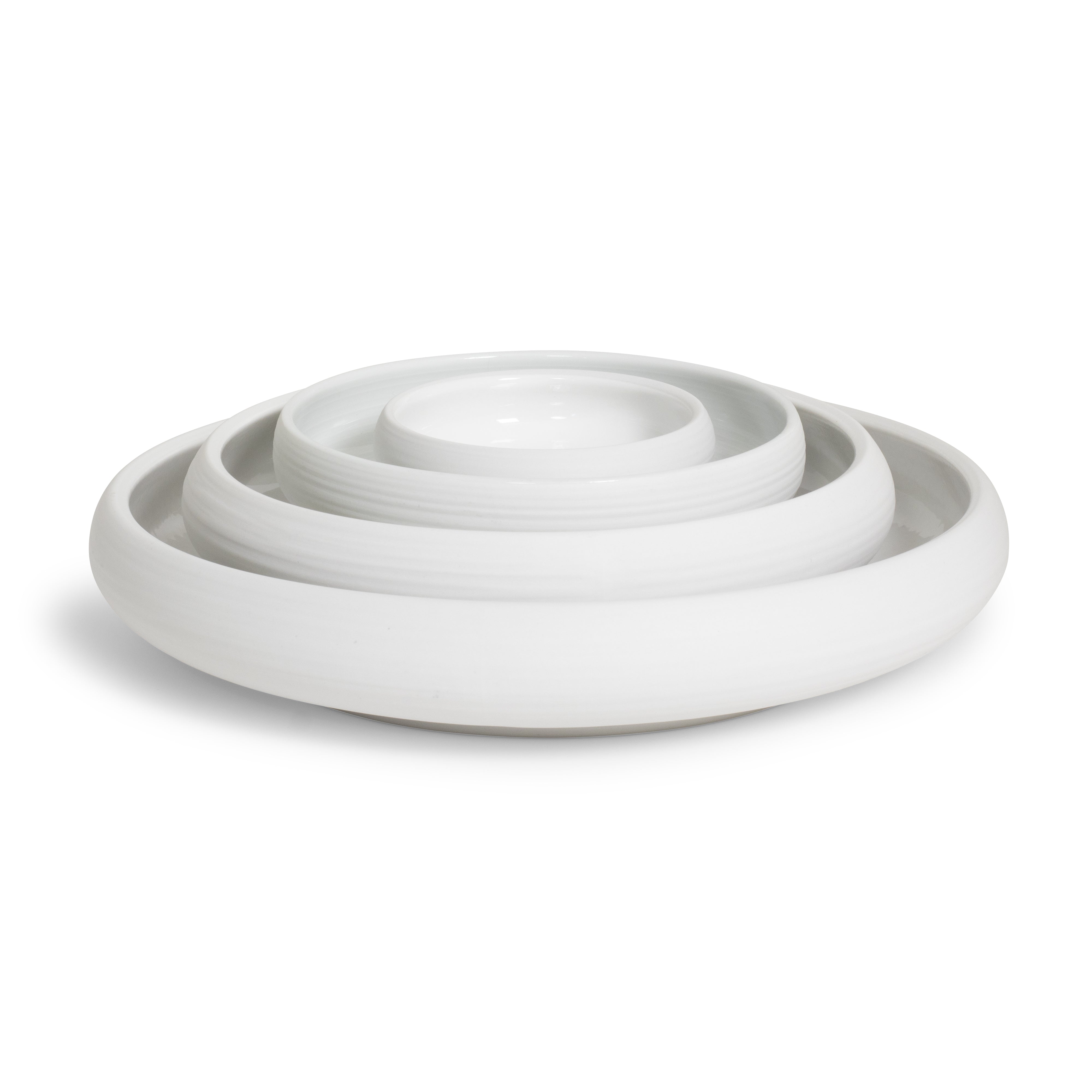 Mori Matte White Bowl – Smith Party Rentals