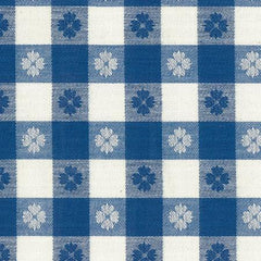 Party Linens Blue and White Tavern Check Napkins