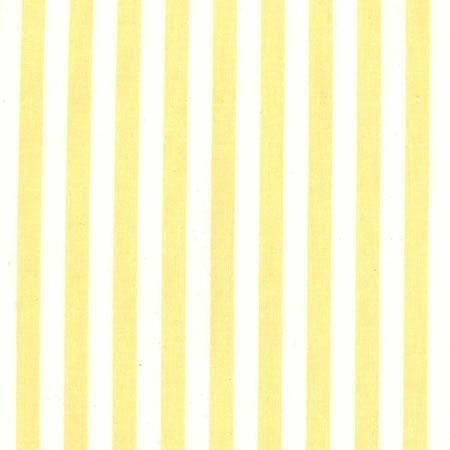 Maize and White Stripe - Stripes and Polka Dots