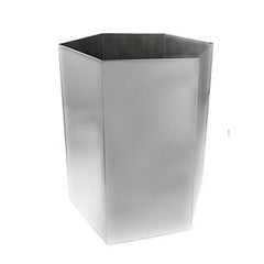 Party Rental Products Mod Stainless Steel Riser 12 inch  Hexagon  Mod Trays, Bowls and Stands