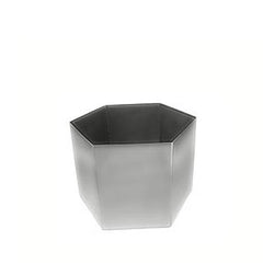Party Rental Products Mod Stainless Steel Riser 7 inch  Hexagon Mod Trays, Bowls and Stands