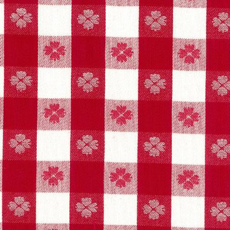 Red and White Tavern Check - Checks and Plaids