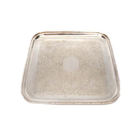 Party Rental Products Square 15 inch  Trays