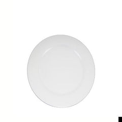 Party Rental Products White Rim 8 inch  Salad/Dessert China