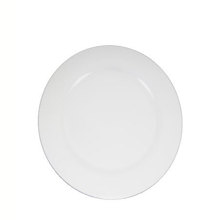 Party Rental Products White Rim 9 inch  Luncheon China