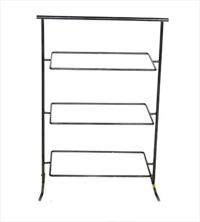 Wrought Iron 3 Tier Rectangle - Trays