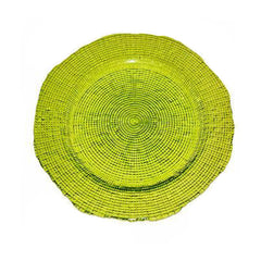 Eternity Lime Charger 12" - Chargers