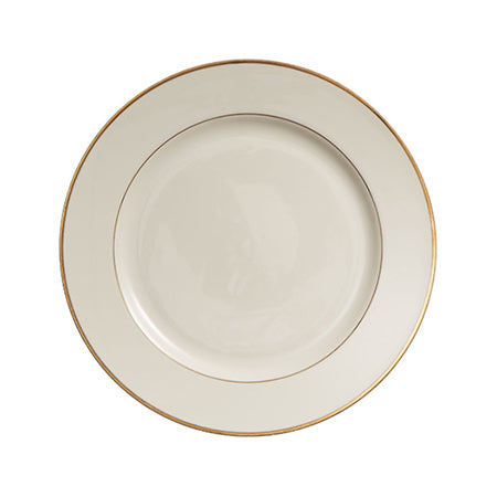 Gold Rim 9" Luncheon Plate