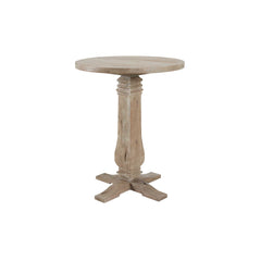 Rustico 33" Round Hi-Top Table Distressed Grey (42" Tall)