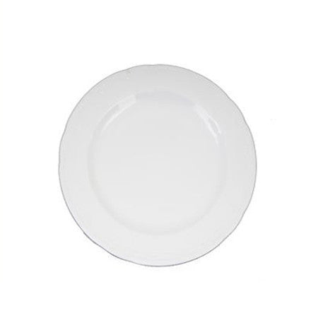 White Lace 8" Salad/Dessert Plate