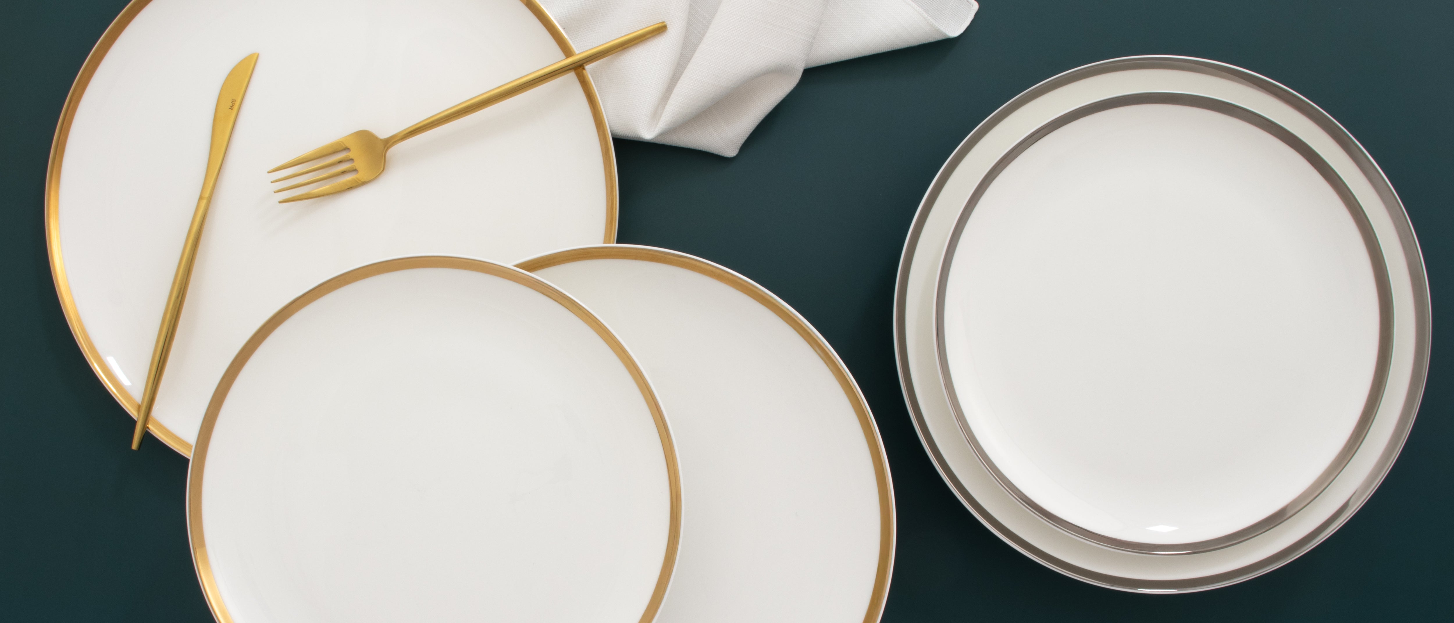 Tavola Coupe Gold & Silver Collection