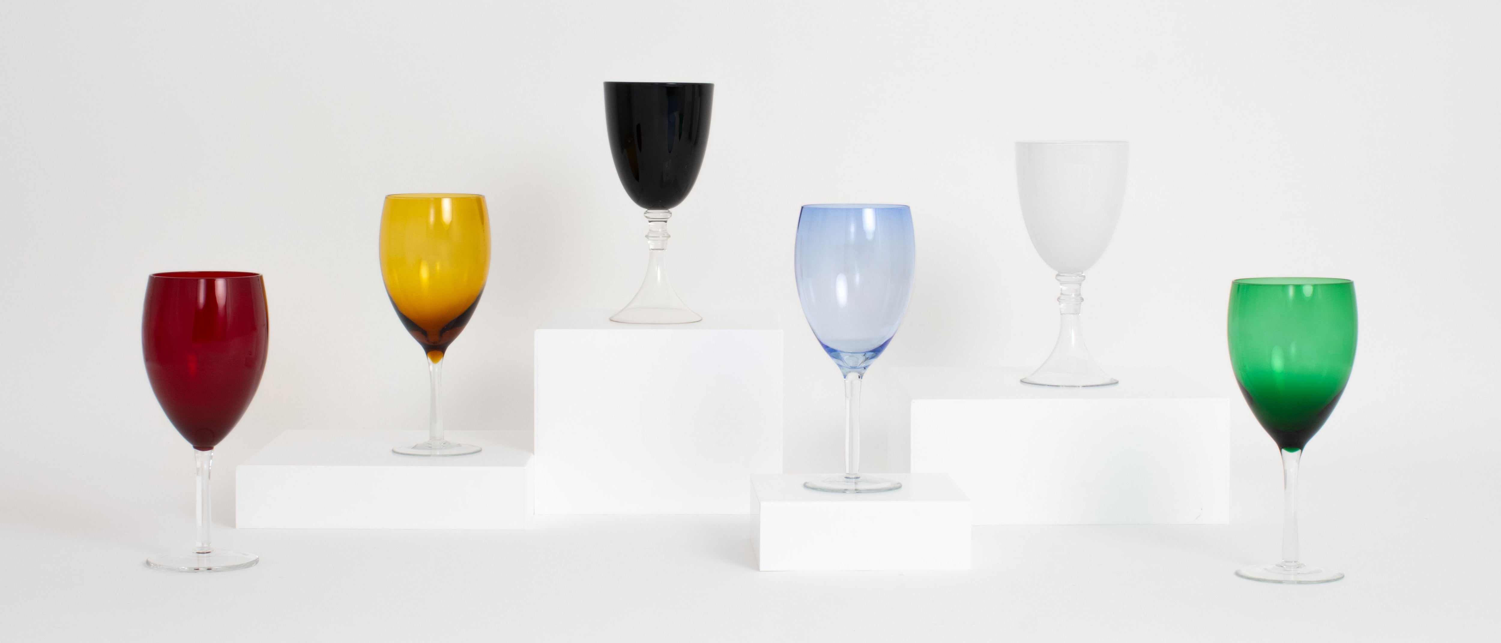 Tinted Glassware Collection