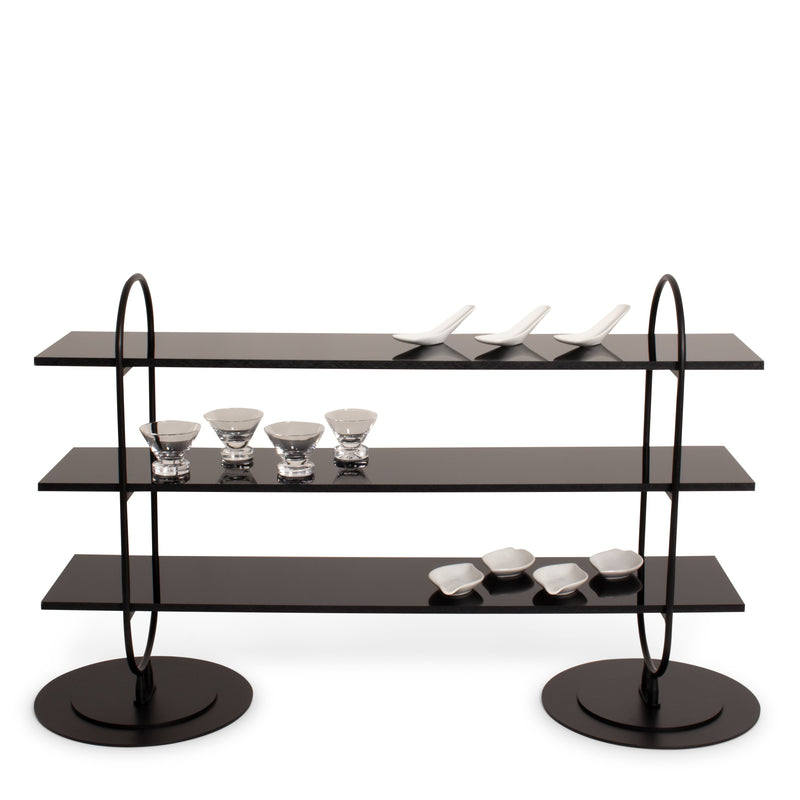 Tiered Black Stand