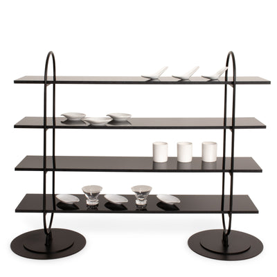 Tiered Acrylic Shelves