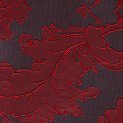 Alex Damask Red Mulberry