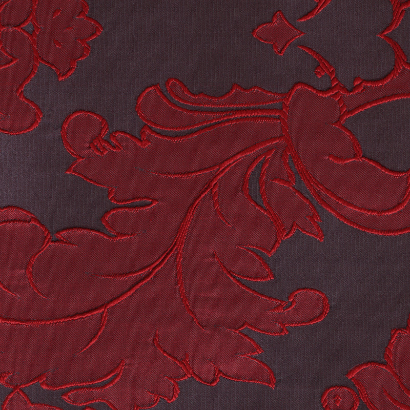 Alex Damask Red Mulberry