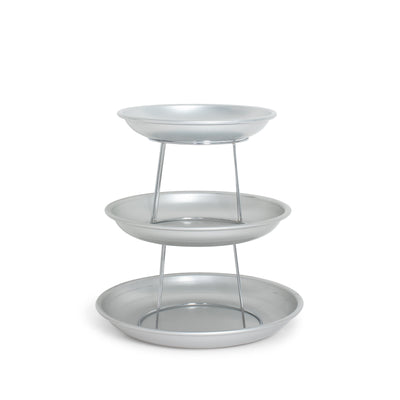 Aluminum Tiered Seafood Tower Display