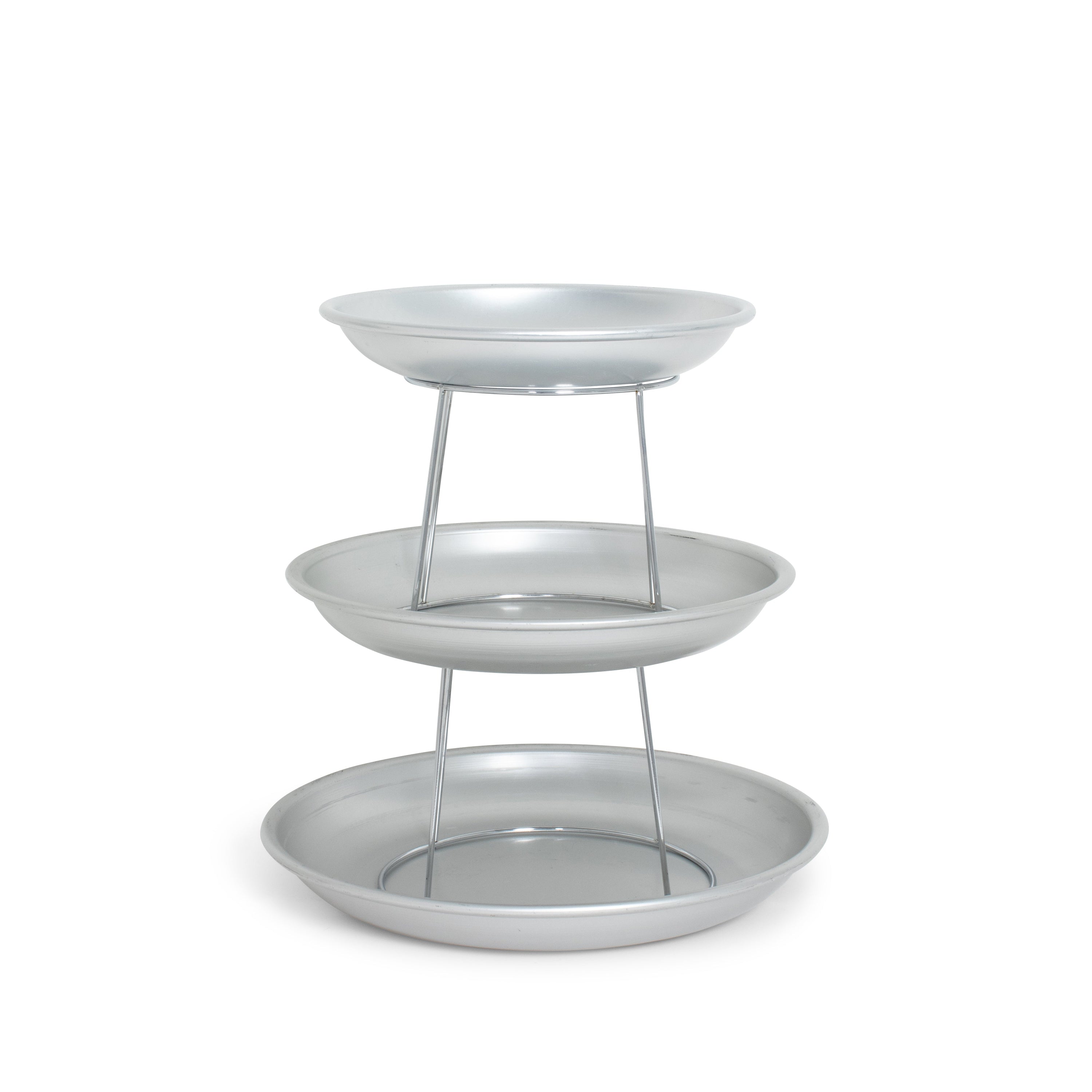 Aluminum Tiered Seafood Tower Display