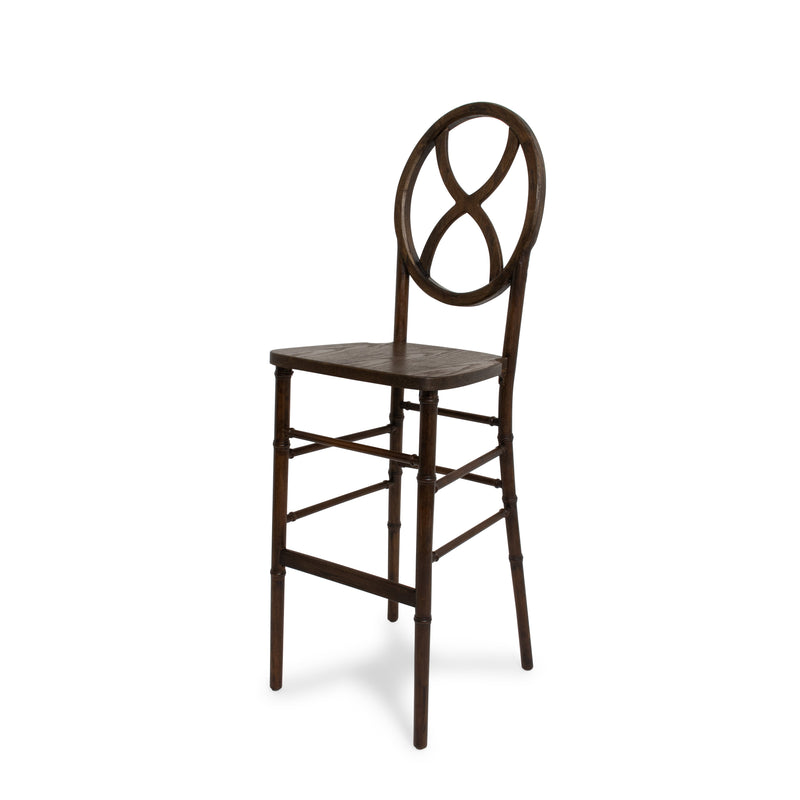 Amelia Dark Walnut Bar Stool