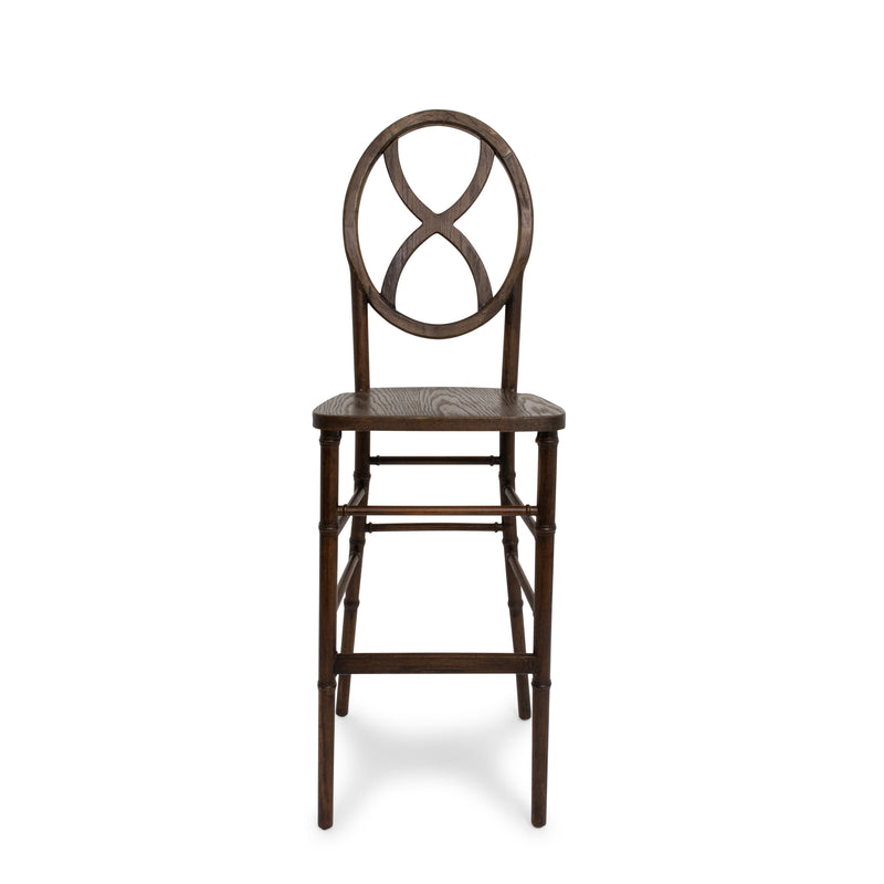 Amelia Dark Walnut Bar Stool