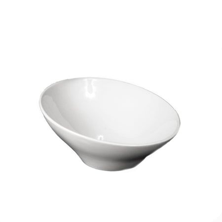 Angled Bowl 9" - White