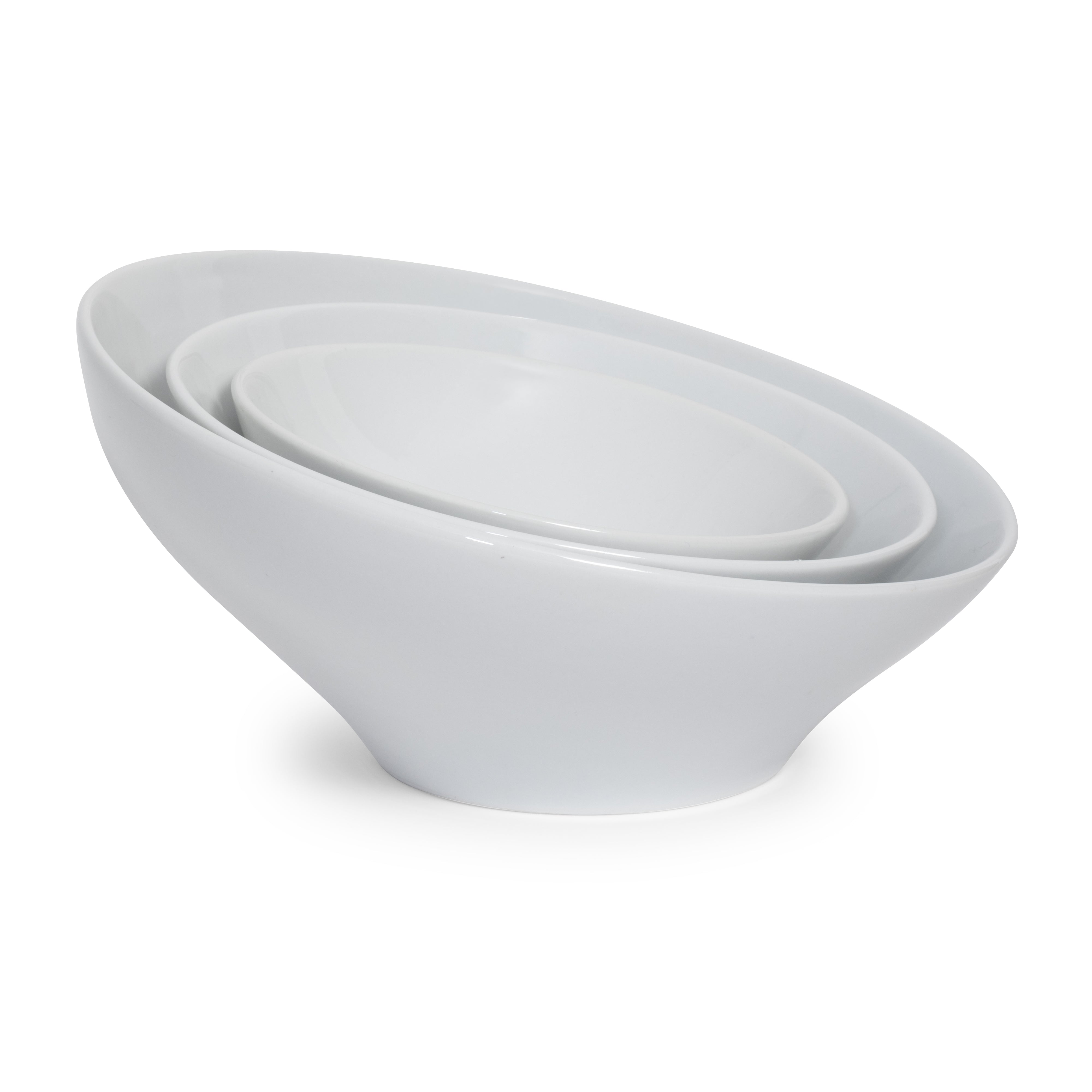 Ceramic Angled Bowl