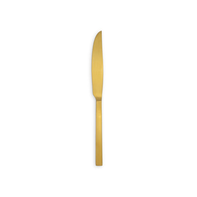 Arezzo Brushed Gold Steak Knife