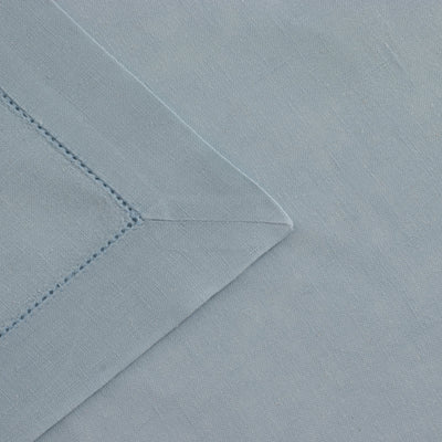 Hemstitched Baby Blue Dinner Napkin