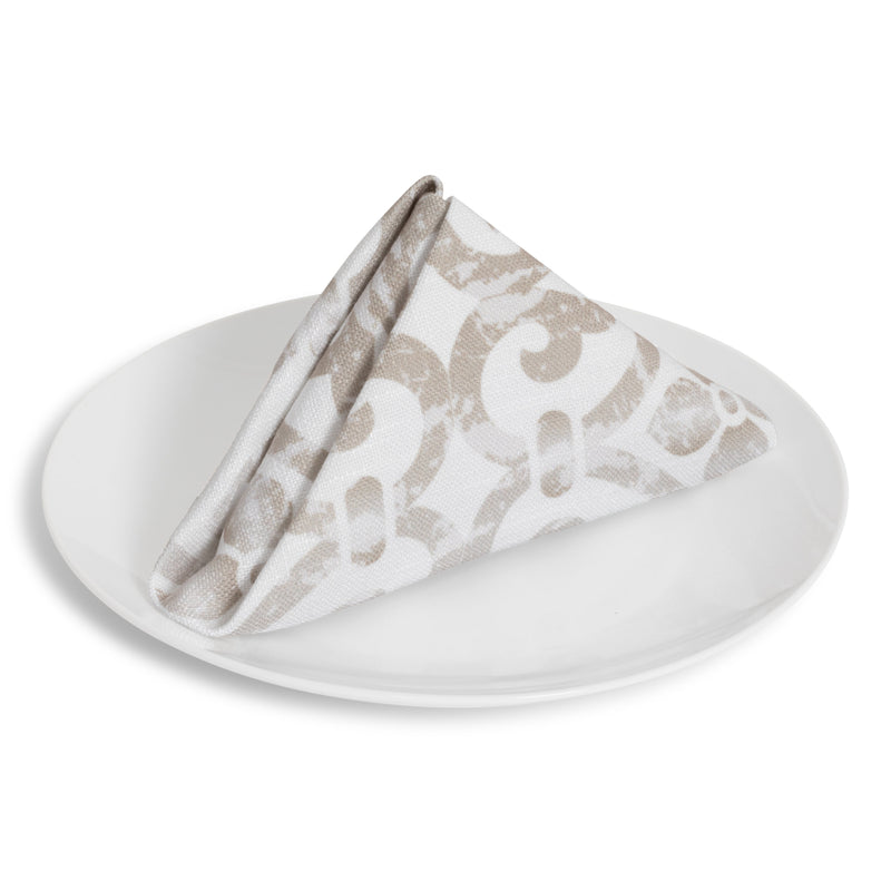 Barocco Taupe Napkin