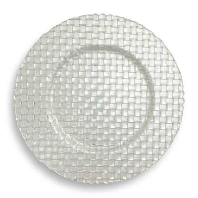 Basket Weave Charger