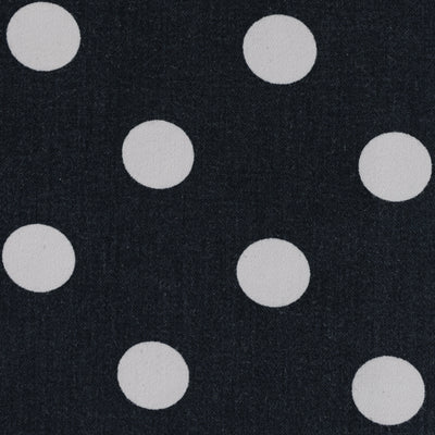 Black and White Large Polka Dot