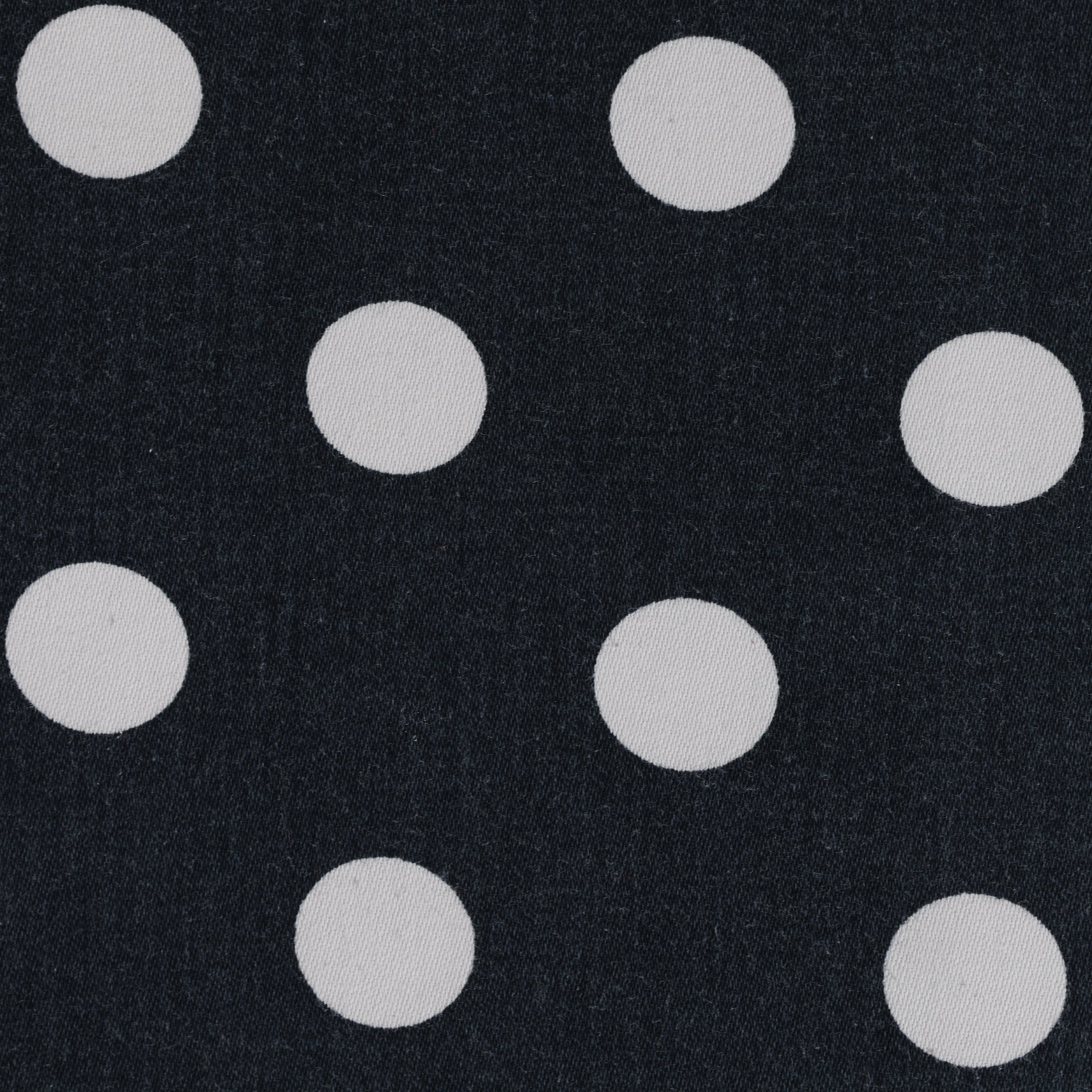 Black and White Large Polka Dot
