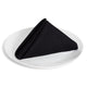 Black Irish Linen Napkin