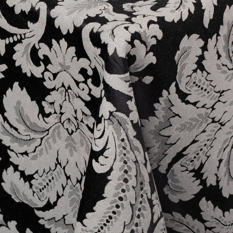Black Ivory Damask
