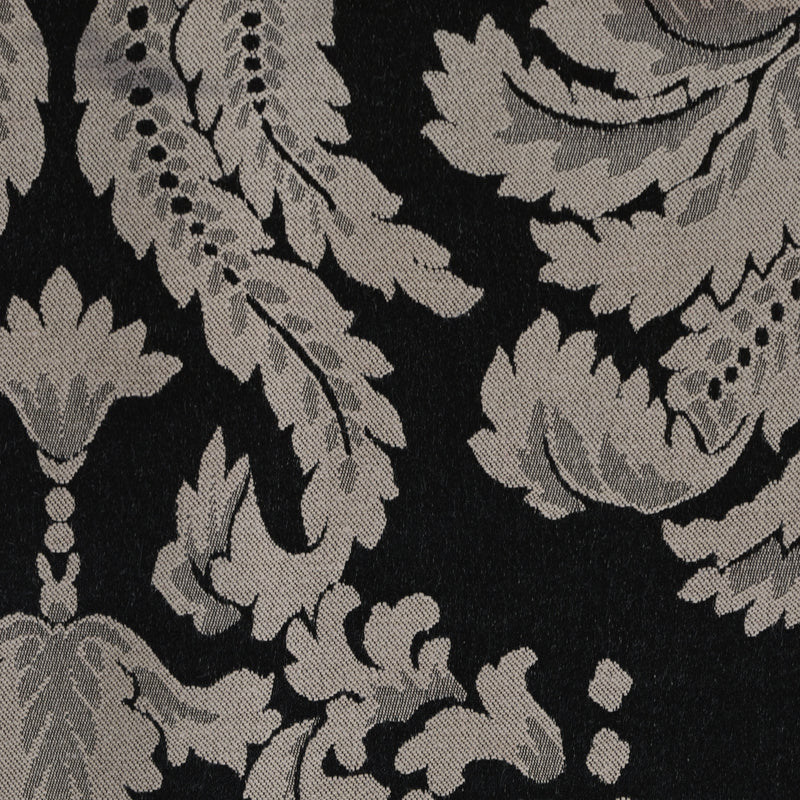 Black Ivory Damask