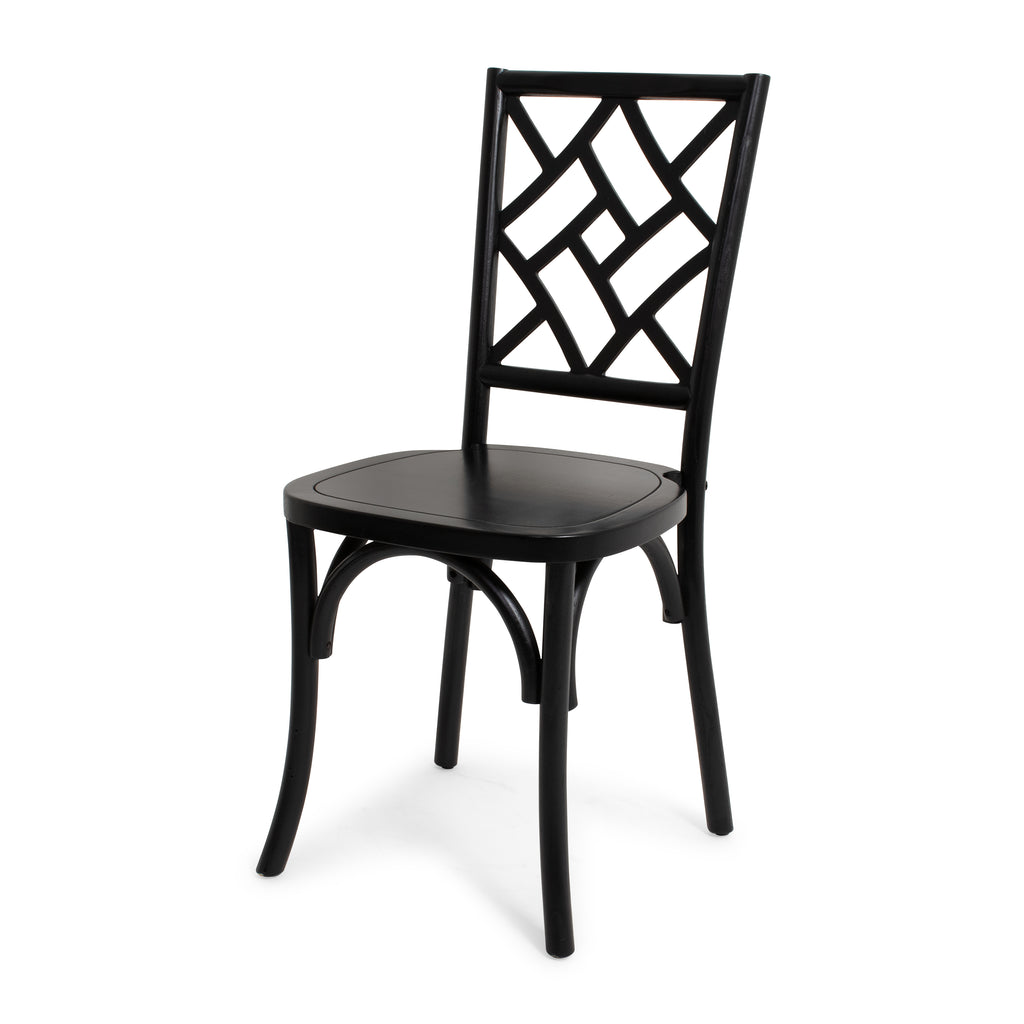Black Mosaic Chair