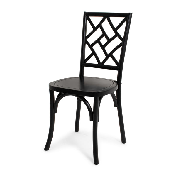 Black Mosaic Chair