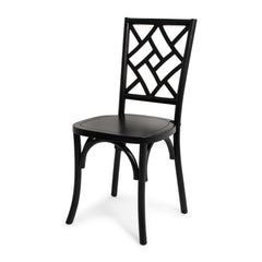 Black Mosaic Chair