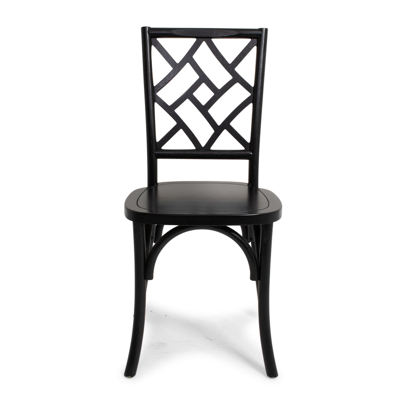 Black Mosaic Chair