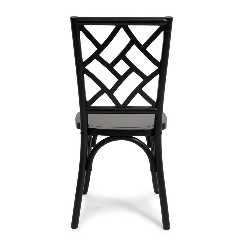 Black Mosaic Chair