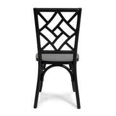 Black Mosaic Chair
