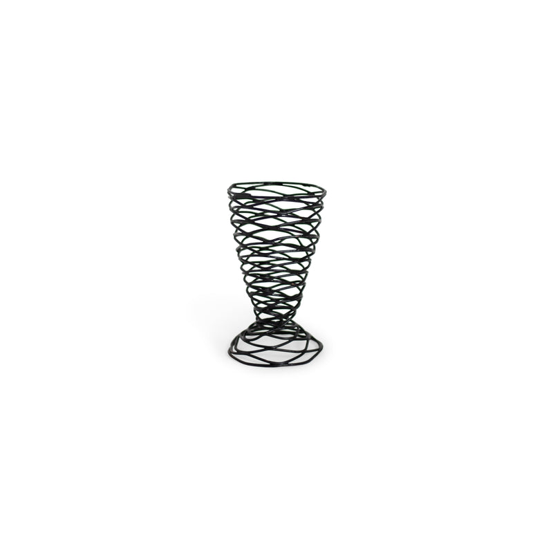 Black Wire Cone Basket