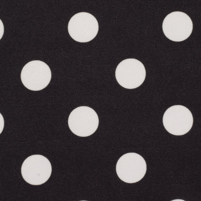 Black with White Polka Dot Napkin