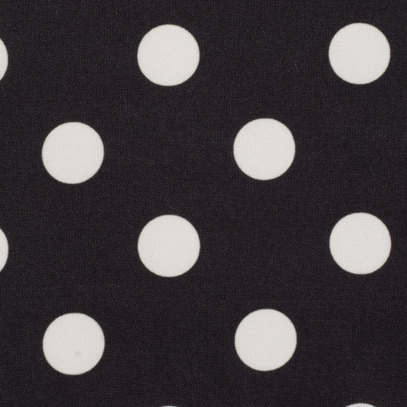 Black with White Polka Dot Napkin