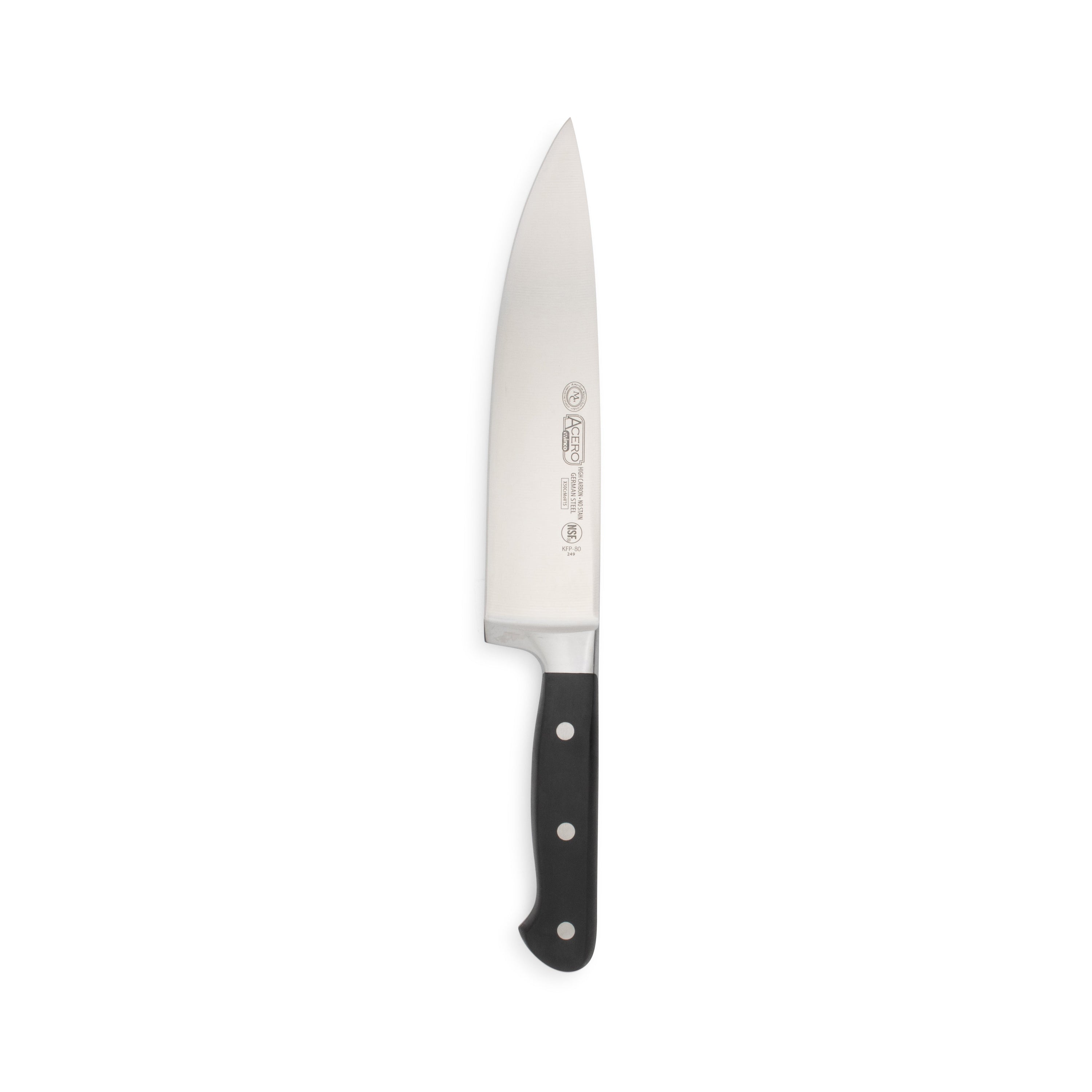Black Handle Carving Knife