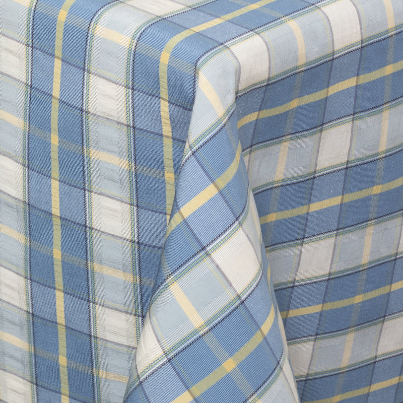 Blue and Yellow Plaid