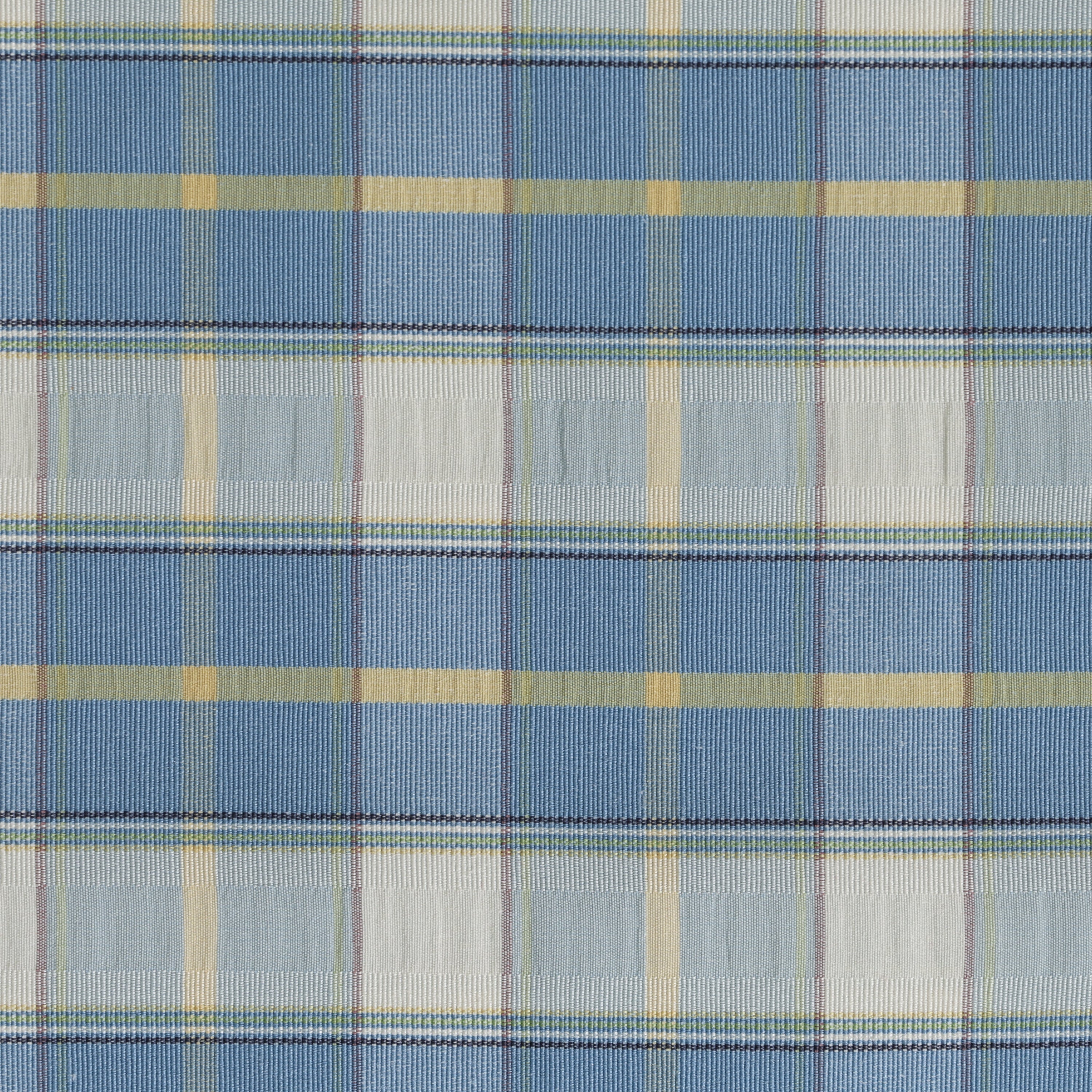 Blue and Yellow Plaid