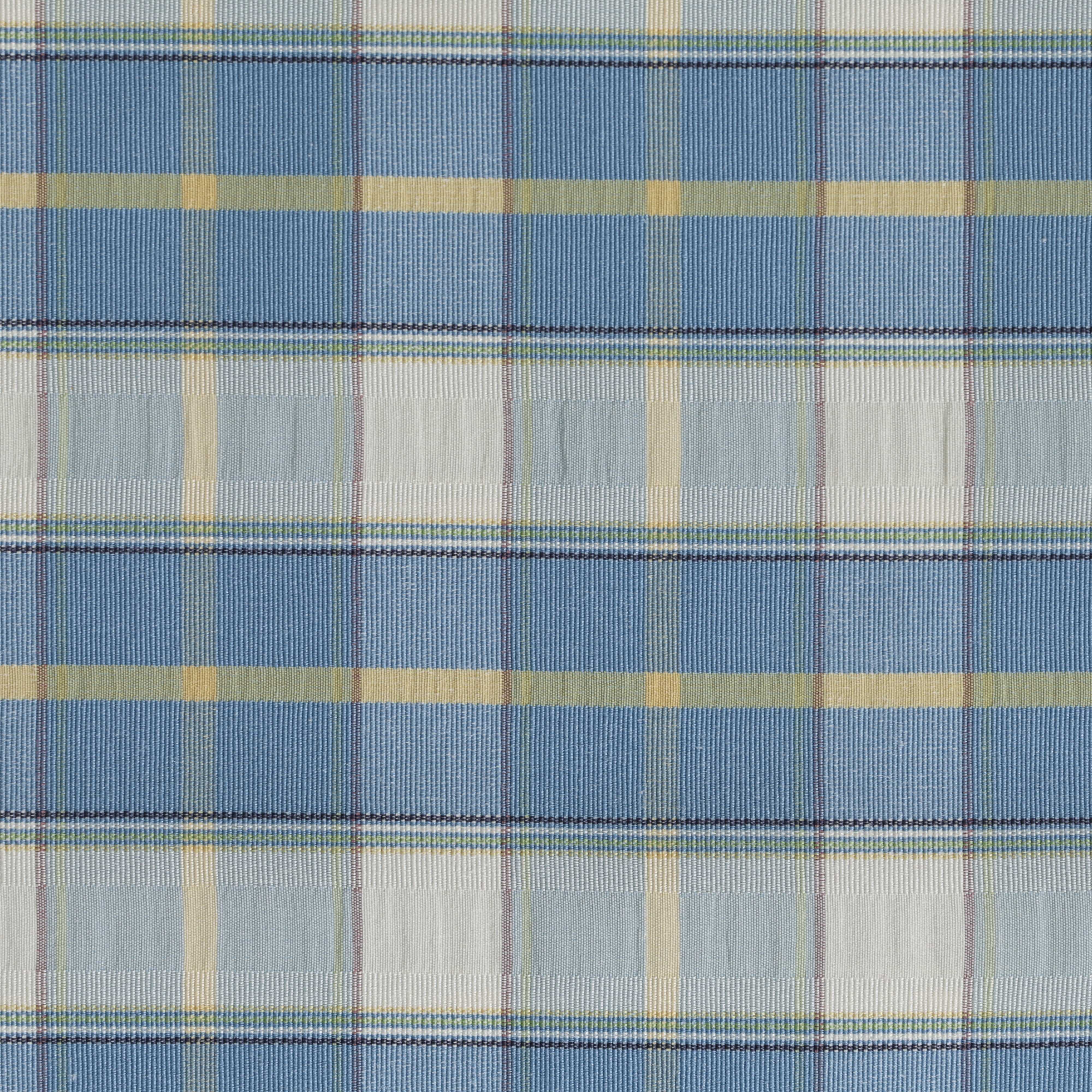 Blue and Yellow Plaid