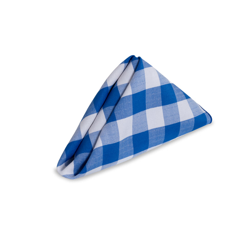 Blue Check Napkin
