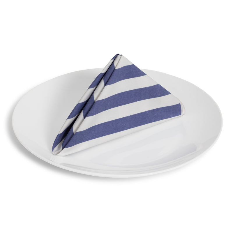 Blueberry Stripe Napkin